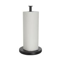 Suport rolă de bucătărie Leif - negru, Modern, plastic/metal (16/31cm) - Mömax