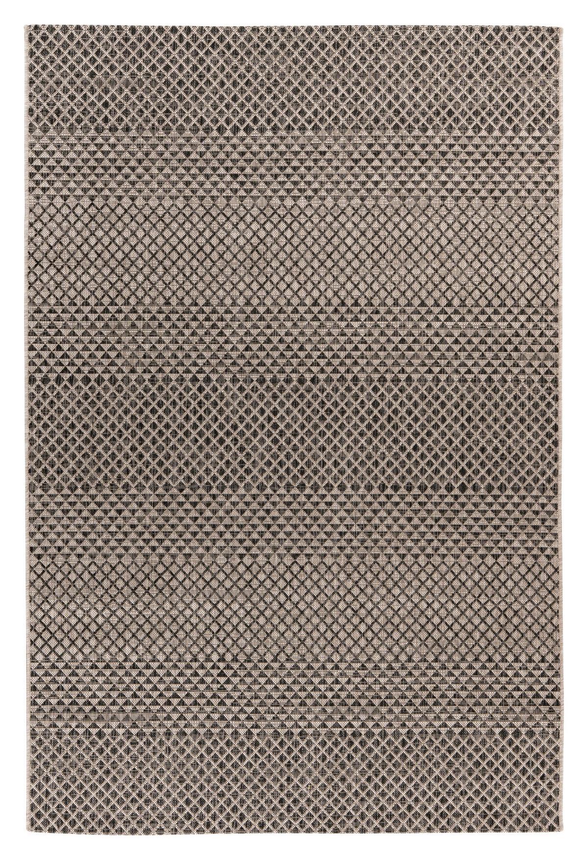 OUTDOORTEPPICH MY NORDIC - Graubraun/Grau, Design, Textil (80/150cm) - Novel
