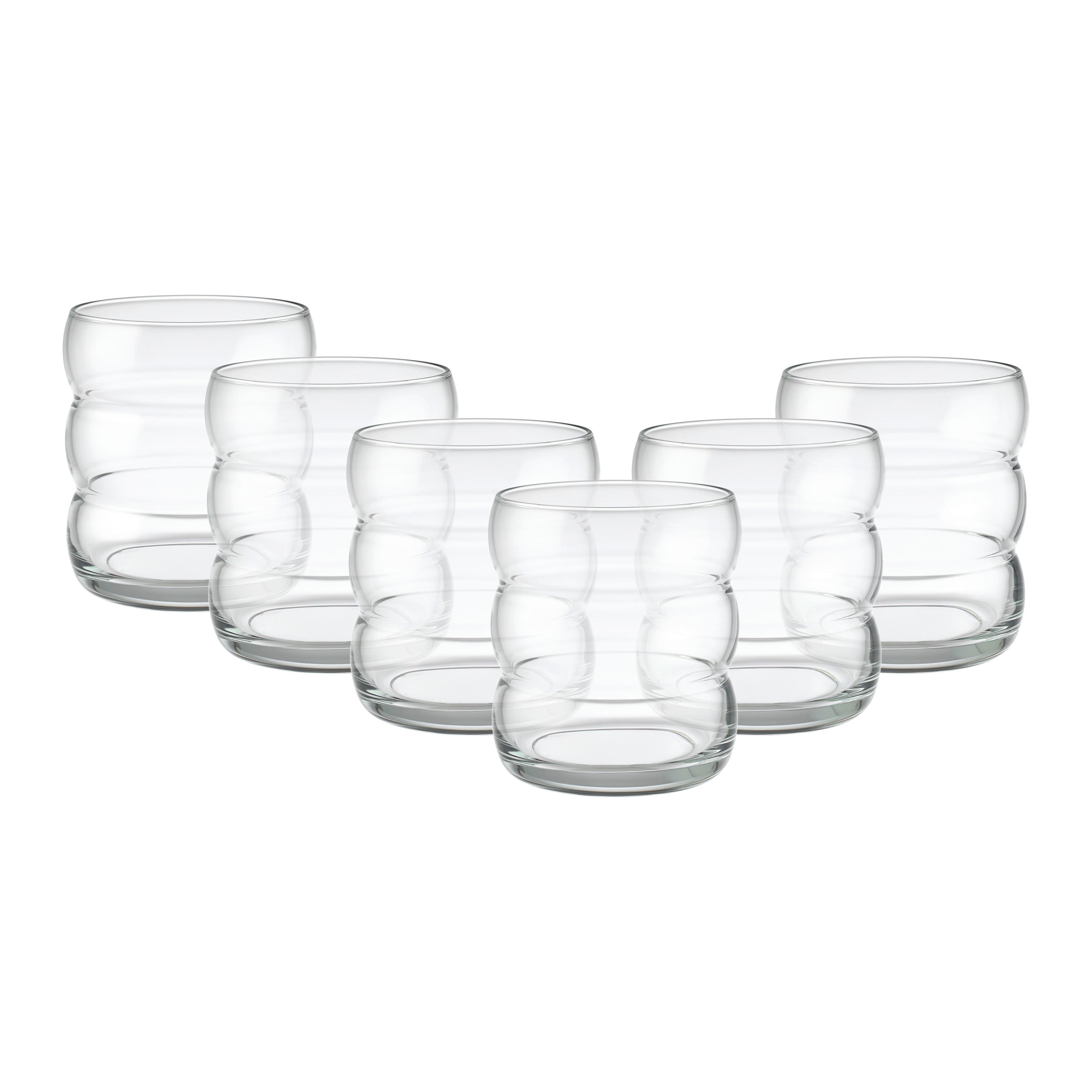 DRICKSGLAS I SET BELLY - klar, Modern, glas (7,8cm) - Mömax