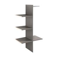 Unutarnja Raspodjela Alicante - siva, Basics, drvni materijal (82,7/158/47,7cm) - Modern Living