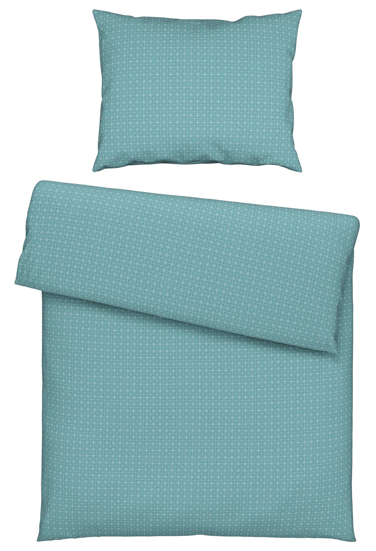 Ágyneműhuzat-garnitúra Laura - kék, Konventionell, textil (140/200cm) - Modern Living