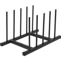 Tányértartó Blacky - fekete, Modern, fém (20/12,5/12cm)