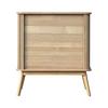 BYRÅ SKANDY - naturfärgad, Modern, trämaterial/trä (70/80/30cm) - Premium Living