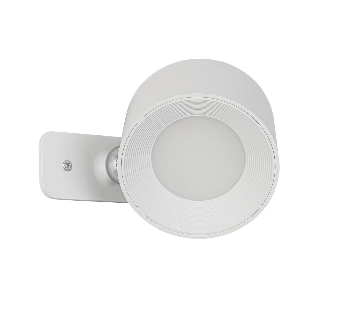 KINKIET AKUMULATOROWY SPOT - biały, Basics, tworzywo sztuczne/metal (9,2/8/4,5cm) - Novel