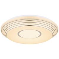Led Svjetiljka Stropna 41293-40 Pillo - bijela/prozirno, Basics, metal/plastika (50/8,5cm) - Globo