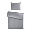 Bettwäsche Xenia Streif Silberfarben ca. 140x200cm - Silberfarben, MODERN, Textil (140/200cm) - Premium Living