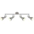 Strahler Dolly in Nickel, max. 40 Watt - LIFESTYLE, Metall (60/8/21cm) - Mömax modern living