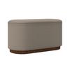 SITTBÄNK NINA - beige/naturfärgad, Modern, trämaterial/trä - Bessagi Home