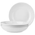 Suppenteller Billy in Weiß, 4 Stück - Weiß, MODERN, Keramik (20,5cm) - MÖMAX modern living