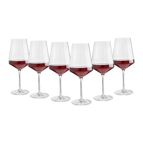 KOMPLET SZKŁA STOŁOWEGO 069554 - Basics, szkło (750ml) - Leonardo