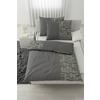 Posteljnina Brush Strokes - antracit, tekstil (200/200cm) - Modern Living