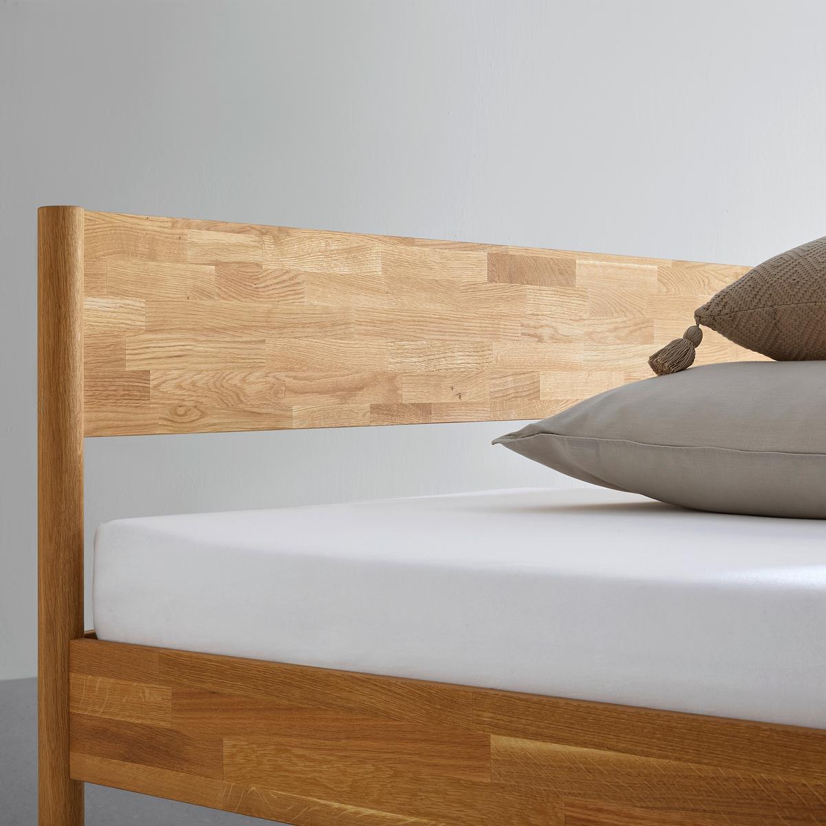 Bett Waden Eichefarben ca. 160x200cm - Eichefarben, KONVENTIONELL, Holzwerkstoff (167.3/85/208cm) - Zandiara