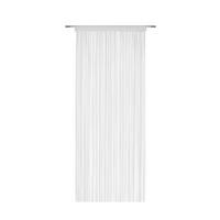 Perdea cu franjuri Promotion - alb, Konventionell, textil (90/200cm) - Based