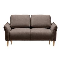 CANAPEA CU 2 LOCURI CUSTOM - crem/maro închis, Modern, textil (150/85/92cm) - Mömax