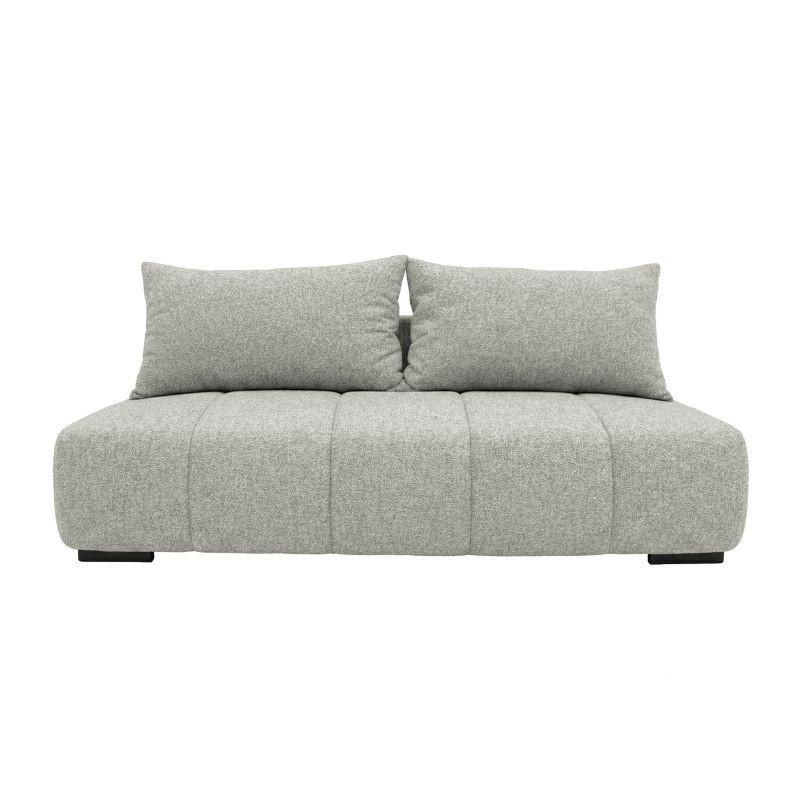 Trosjed Na Razvlačenje Wind - prljavo ružičasta/crna, Design (214/73-94/100cm) - Modern Living