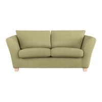 2-Sitzer-Sofa Devado Limette Cord - Limette/Naturfarben, Holz/Textil (190/70-85/95cm) - Mömax