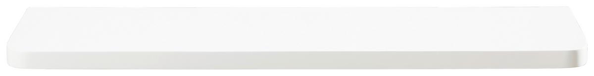PÓŁKA ŚCIENNA RON - biały, Basics, materiał drewnopochodny (80/2,5/20cm) - Xora