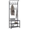 KLEDINGREK AMELIA -SB- - Zwart, Modern, Metaal (67/185/32cm) - Mömax