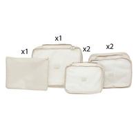 Set de organizatoare bagaj 6/1 Aloha - Basics (38/12/28,5cm)