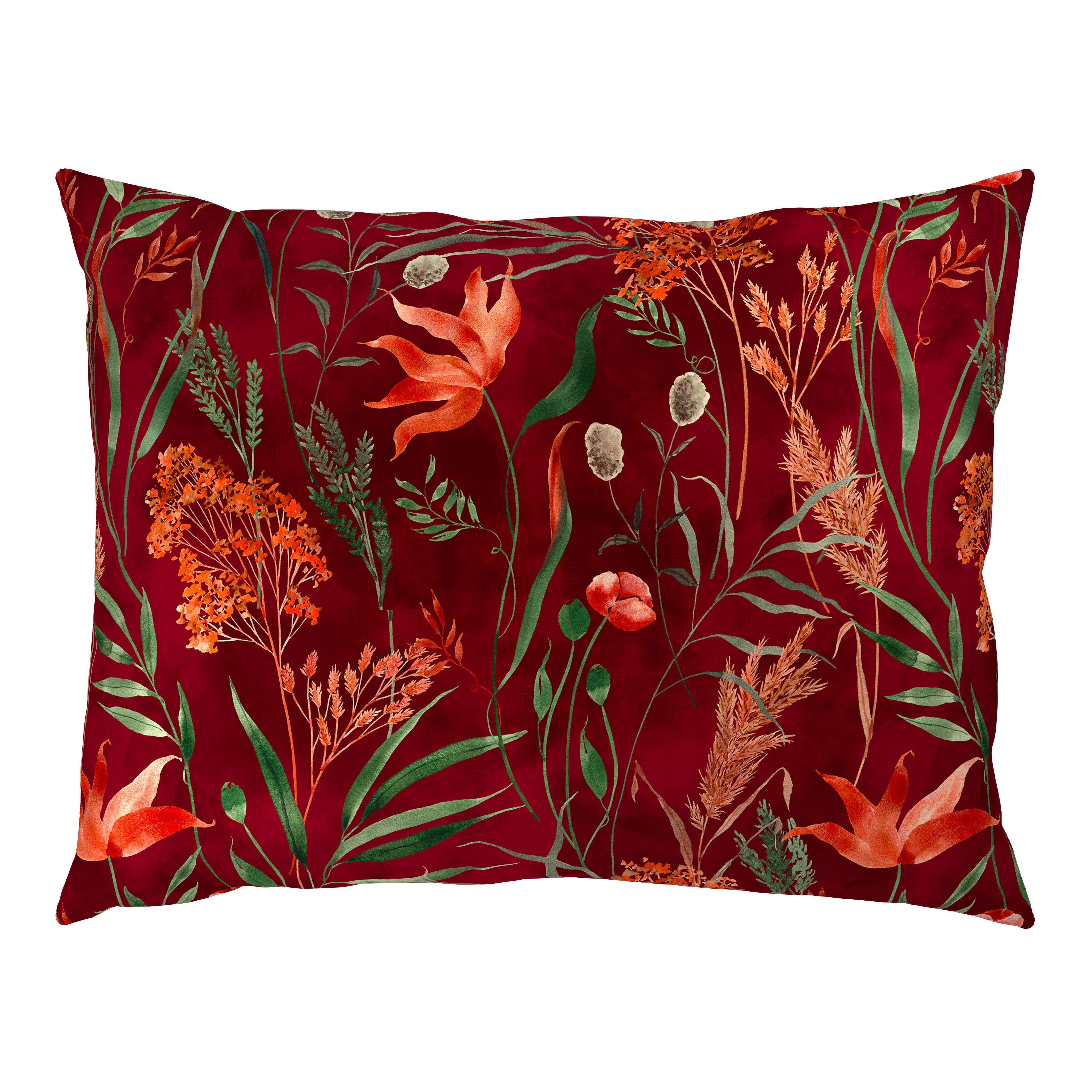 Posteljina Nora 140x200/60x80cm - crvena, Moderno, tekstil (140/200cm) - Mömax