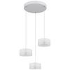 HANGLAMP LUNOUIA - Wit, Basics, Kunststof/Glas (40/150cm)