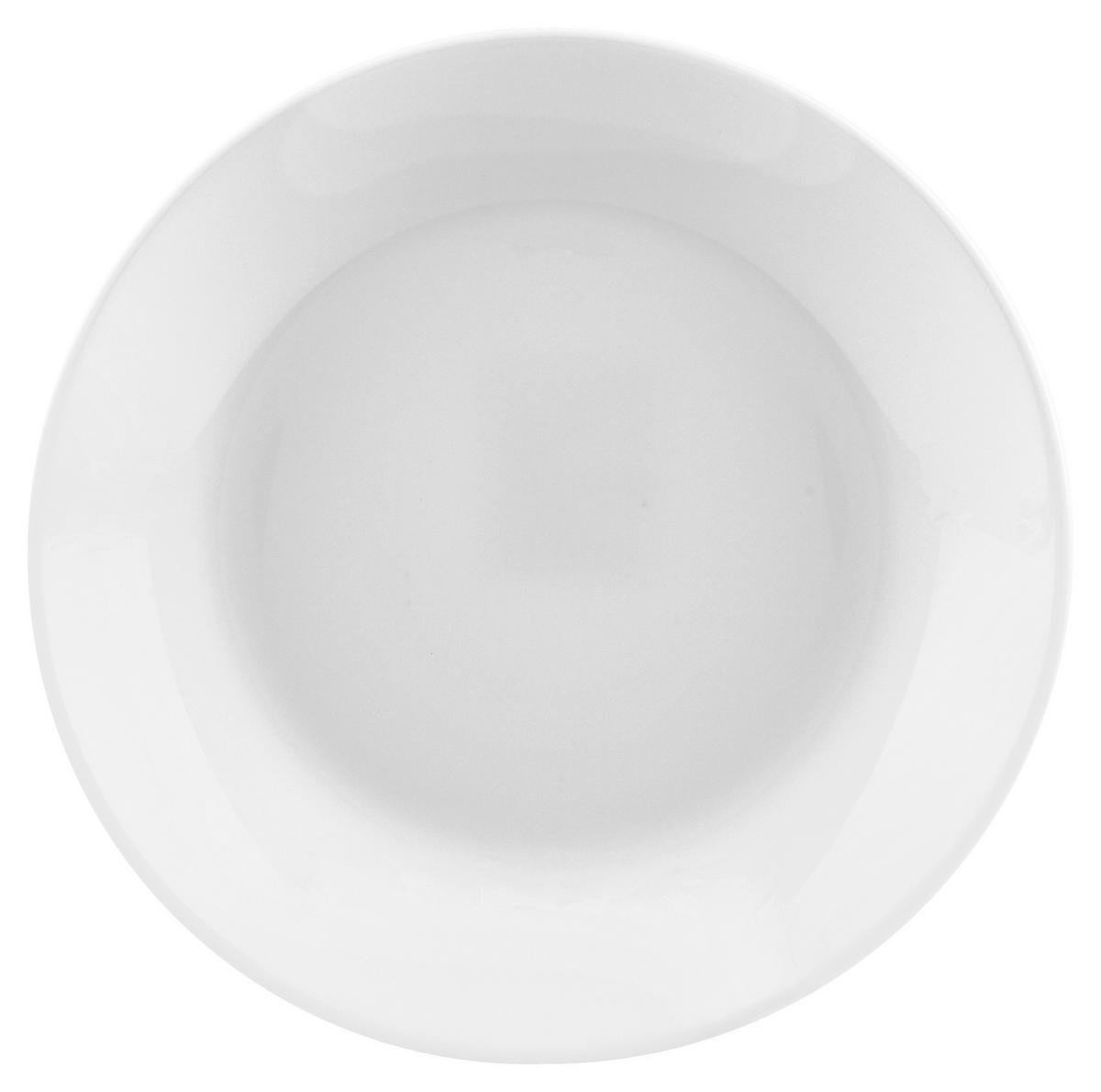 Desszertes Tányér Brigitte - fehér, Romantik / Landhaus, Üveg (18/2,05cm)