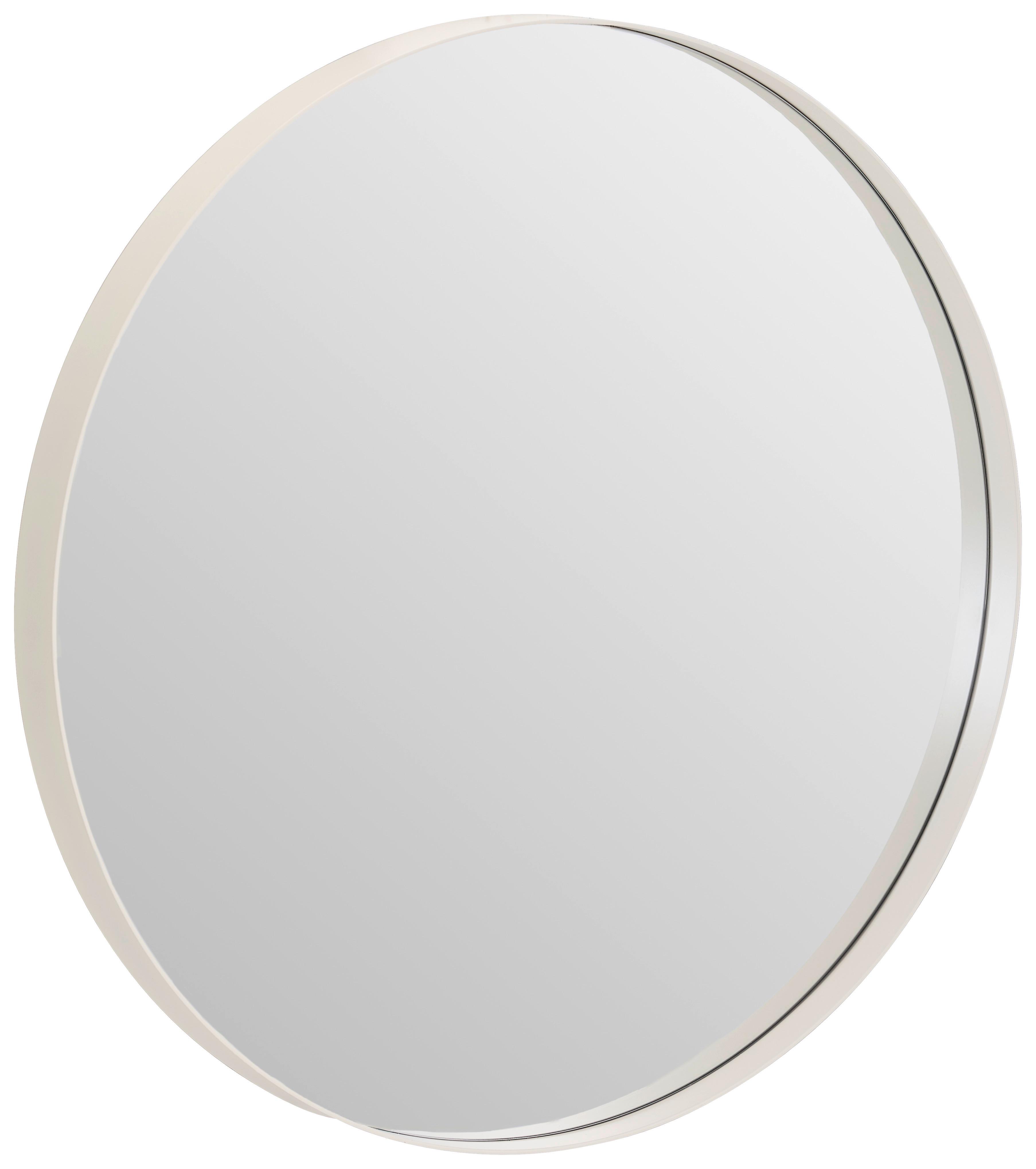 LUSTRO ŚCIENNE TONDO - kaszmir, Basics, metal/szkło (50/50/3,5cm) - Xora