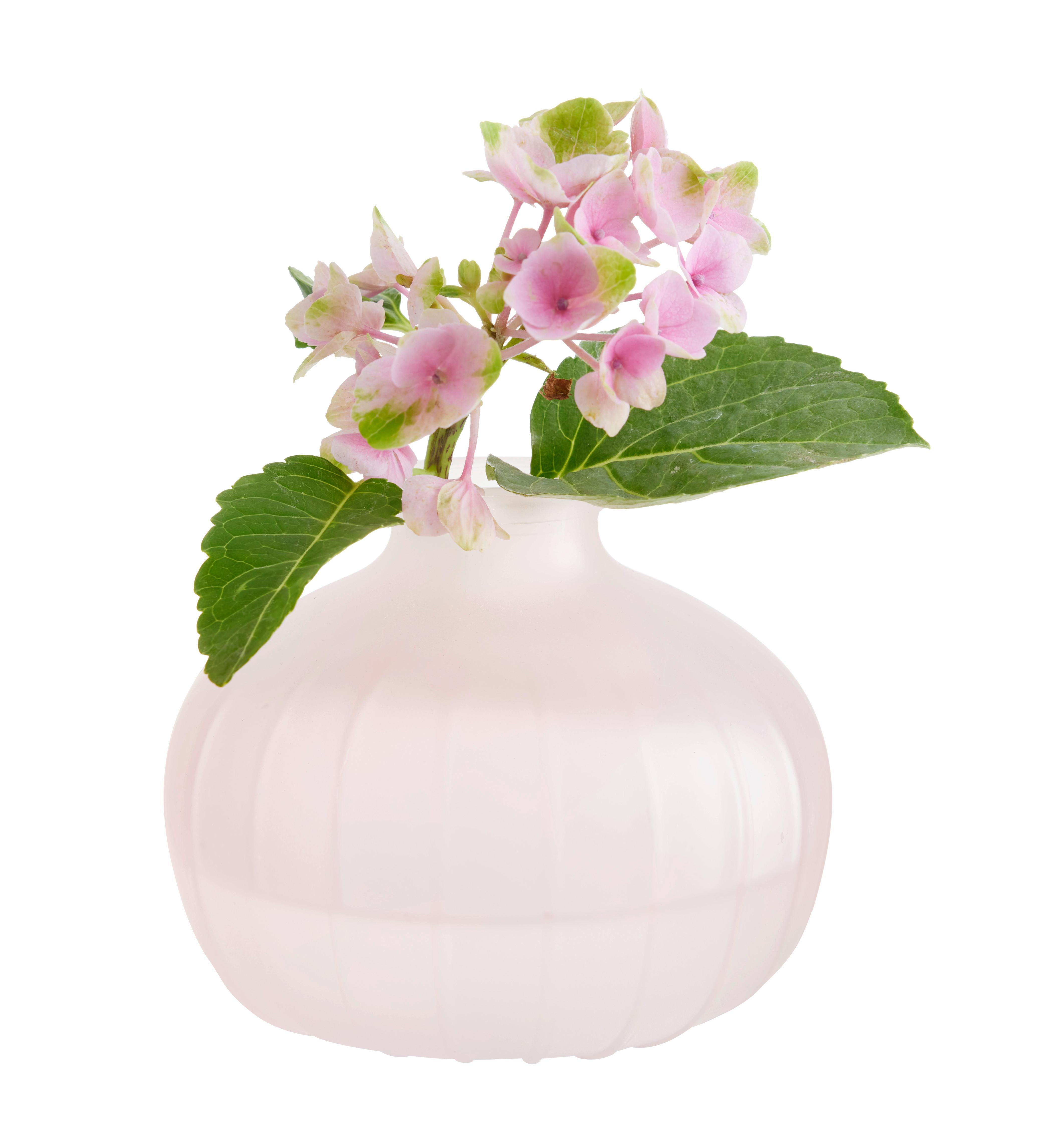 Váza Jil - rózsaszín, Konventionell, Üveg (11/9cm) - Modern Living