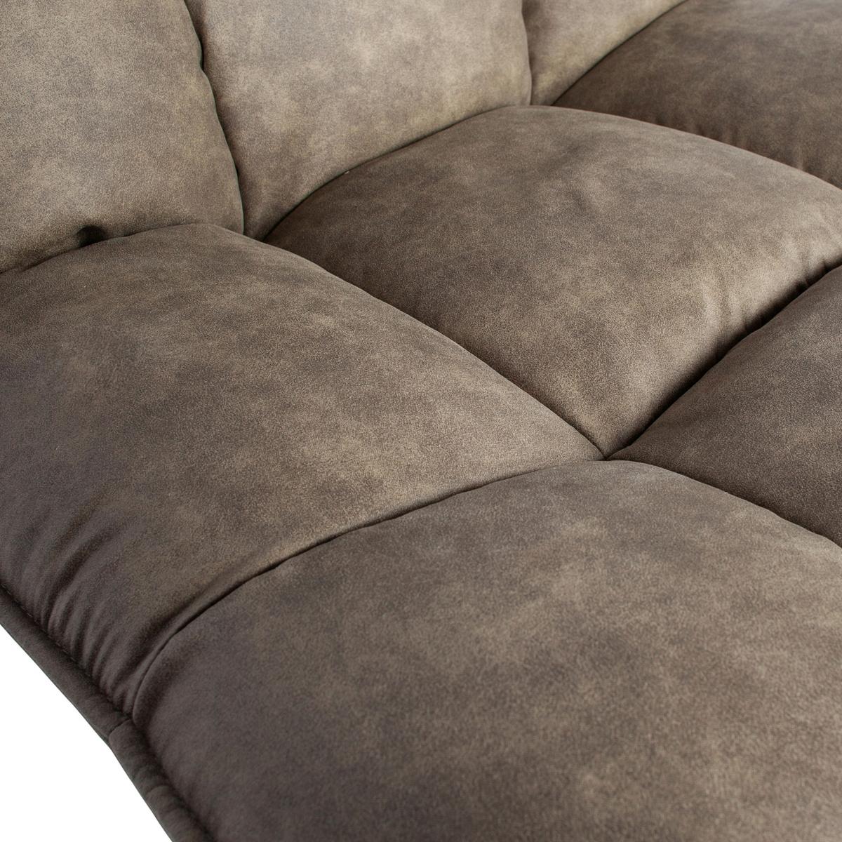 Sessel Jouke Grün B: 70cm - Schwarz/Grün, Design, Textil/Metall (70/97/85cm) - Livetastic