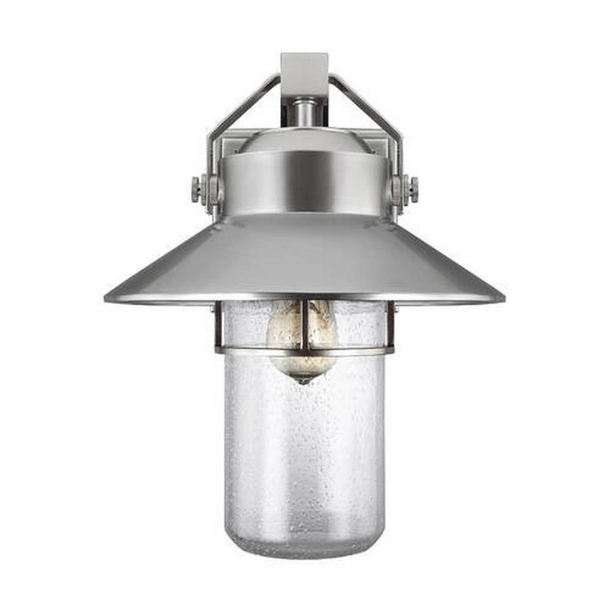 Vanjska Zidna Svjetiljka Boynton - siva, Konvencionalno, staklo/plastika (31.6/36,5/39cm) - Elstead Lighting