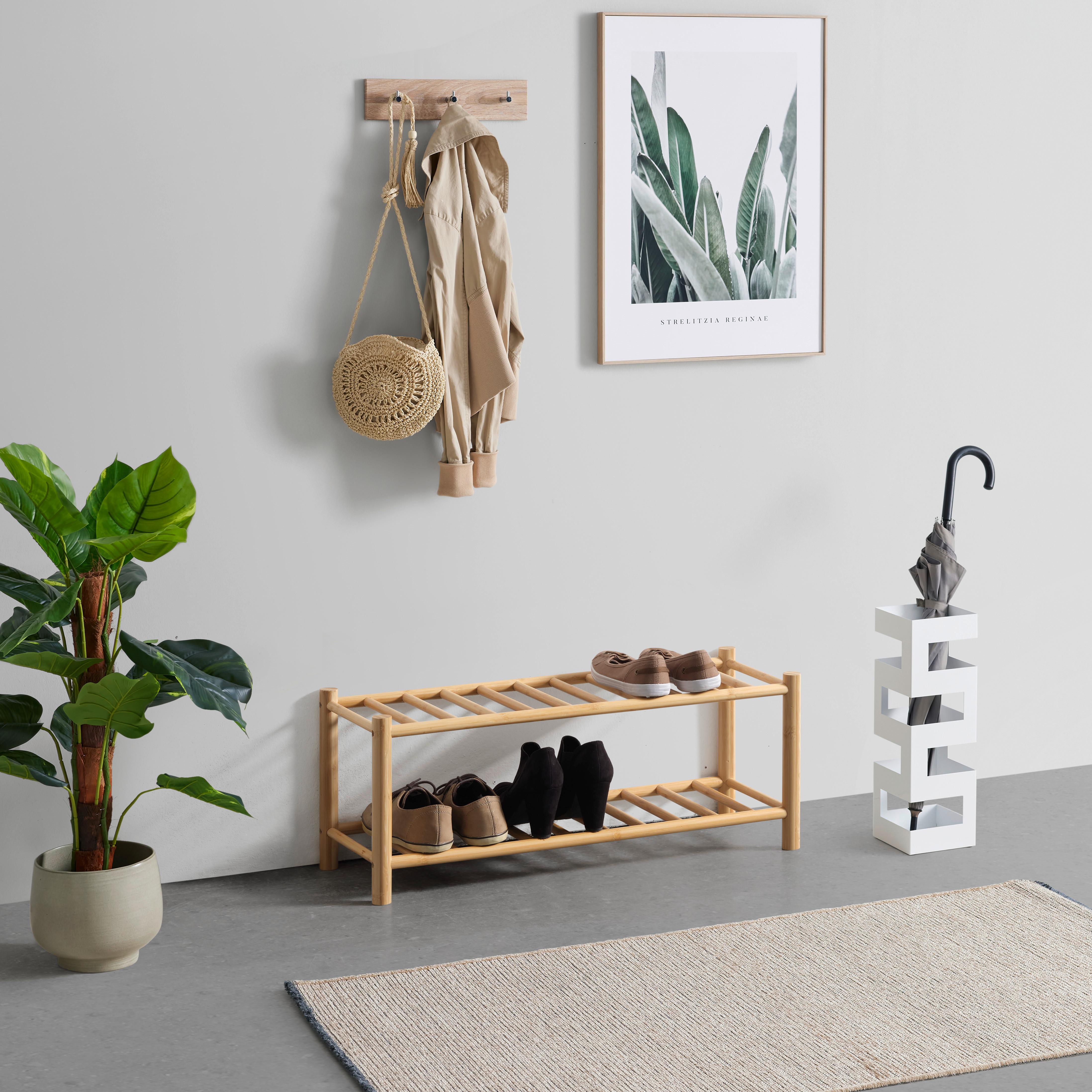 Schuhregal Conrad Naturfarben - Naturfarben, MODERN, Holz (72/29/27cm) - Mömax