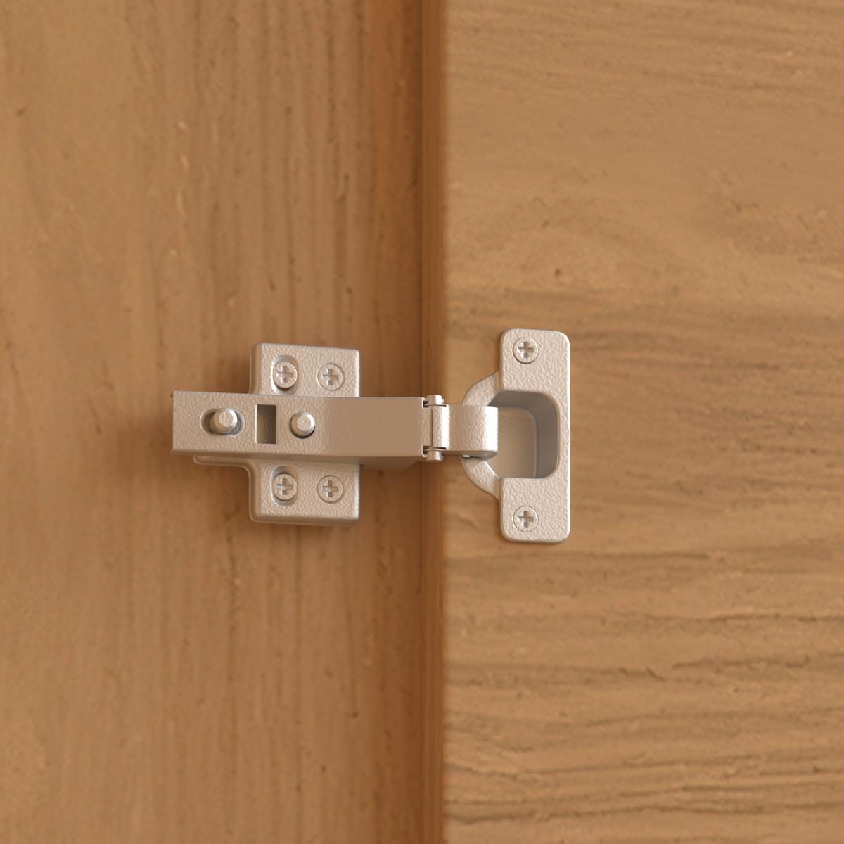 Drehtürenschrank Marlo Eichefarben ca. 148x223x60 cm - Eichefarben, MODERN, Holz/Holzwerkstoff (148/223/60cm) - Bessagi Home