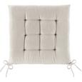 Ülőpárna Anita - bézs, textil (40/40/4cm) - MÖMAX modern living