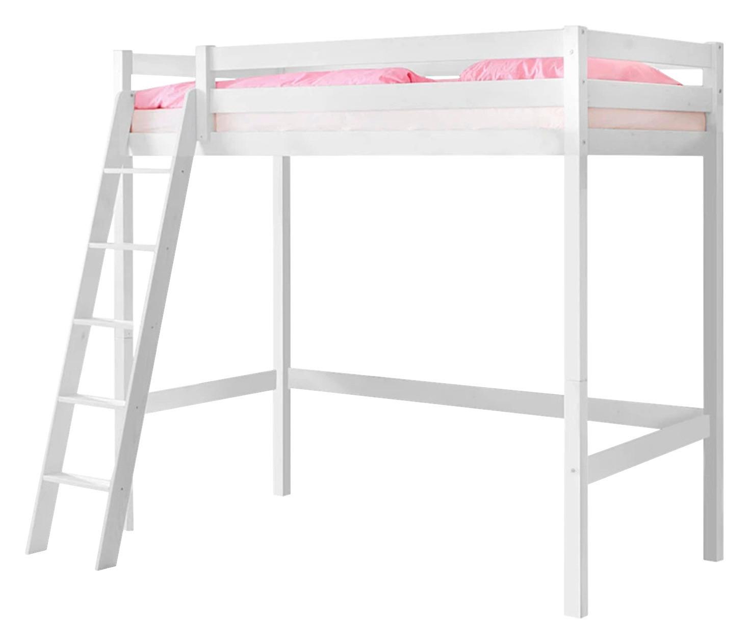 Pograd Matthias, 90x200, Bor, Masivno, Bela - bela, Basics, les (90/200cm) - MID.YOU