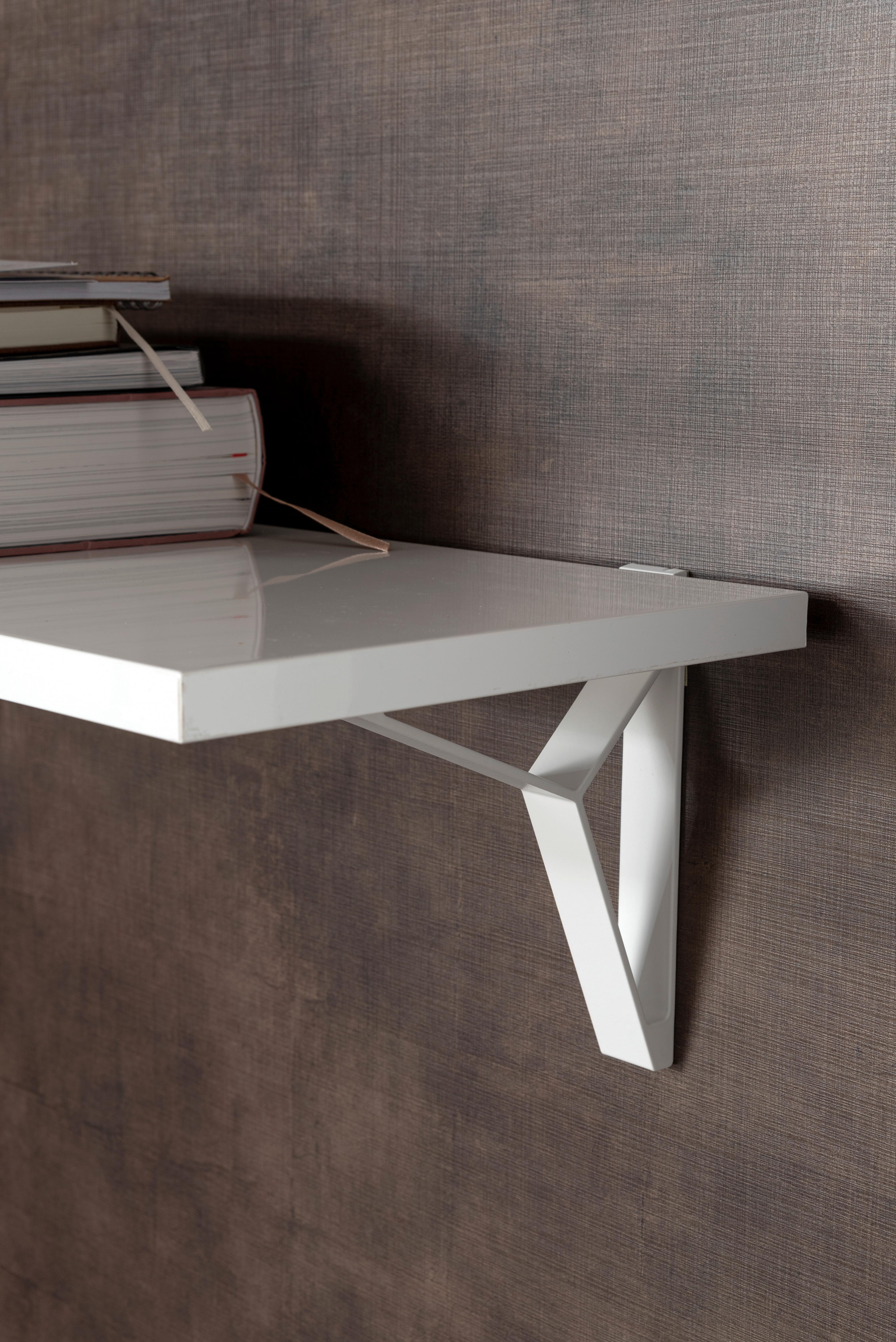 VÄGGHÅLLARE FLORENCE -SB- - vit, Modern, metall (16/2,5/18cm) - Mömax