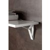 VÄGGHÅLLARE FLORENCE -SB- - vit, Modern, metall (16/2,5/18cm) - Mömax