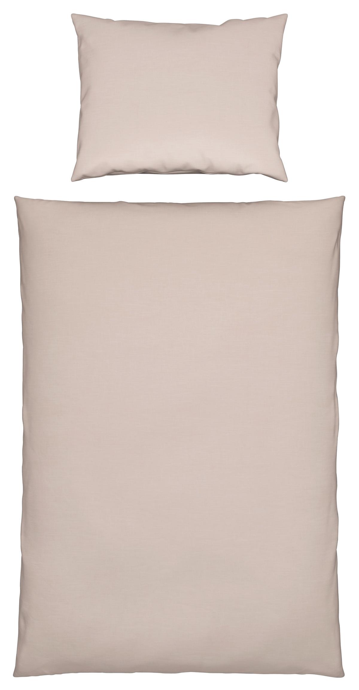 Bettwäsche Ilvy in Beige ca. 140x200cm - Beige, MODERN, Textil (140/200cm) - Modern Living