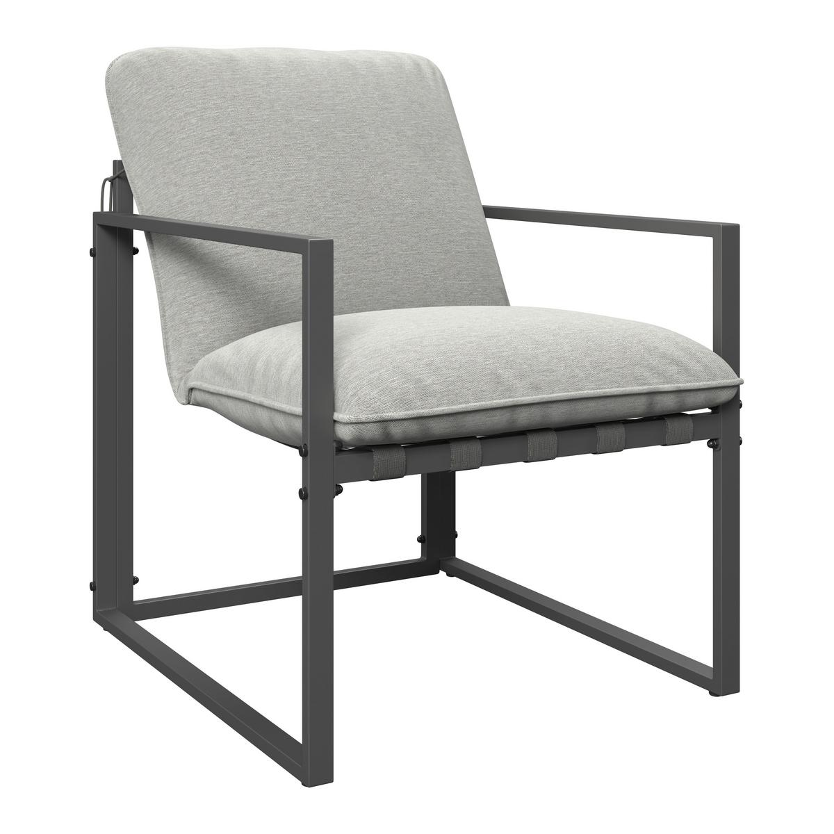 Vrtni Set Lucia - tamno siva/svijetlo siva, Basics, staklo/metal