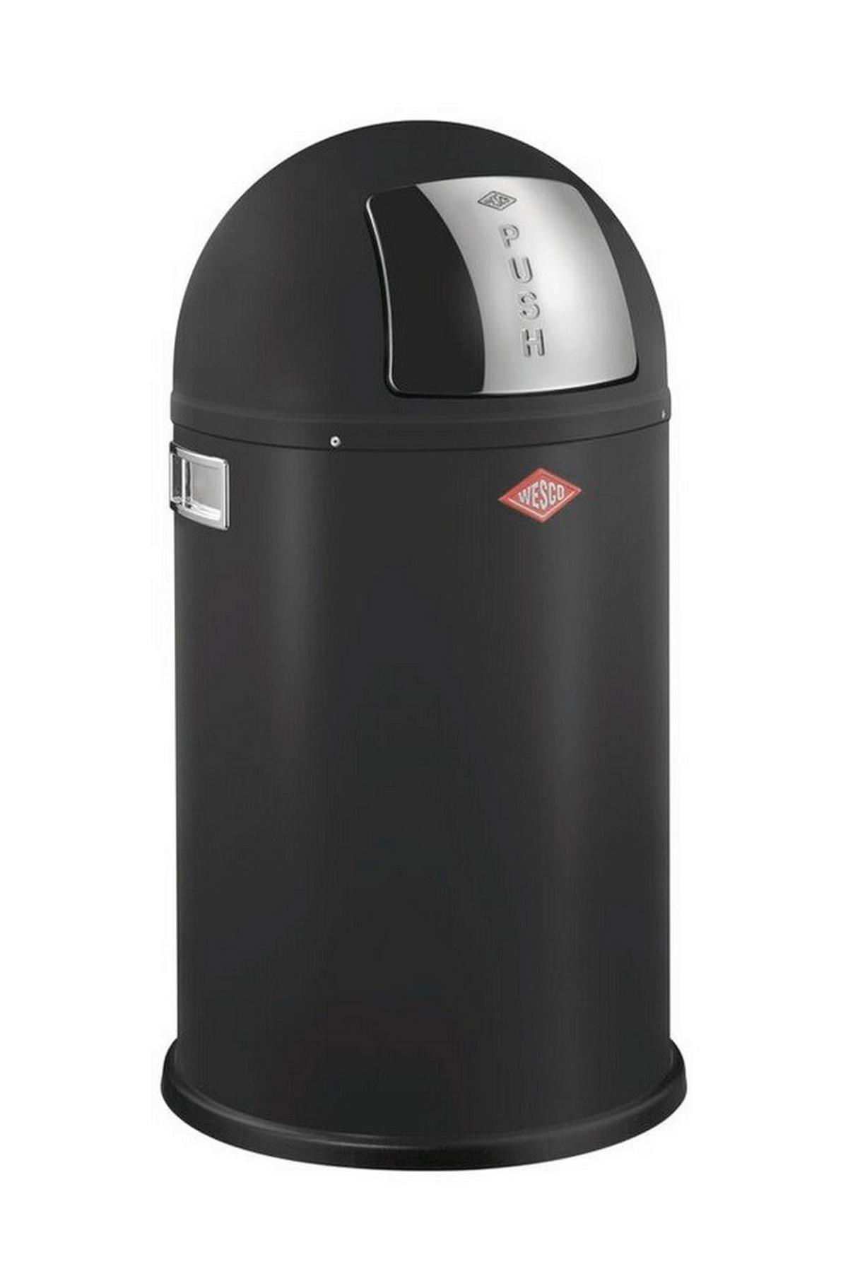 SORTOWNIK ODPADÓW 8011541 - kolor stalowy/czarny, Konventionell, tworzywo sztuczne/metal (35/63cm) - Wesco