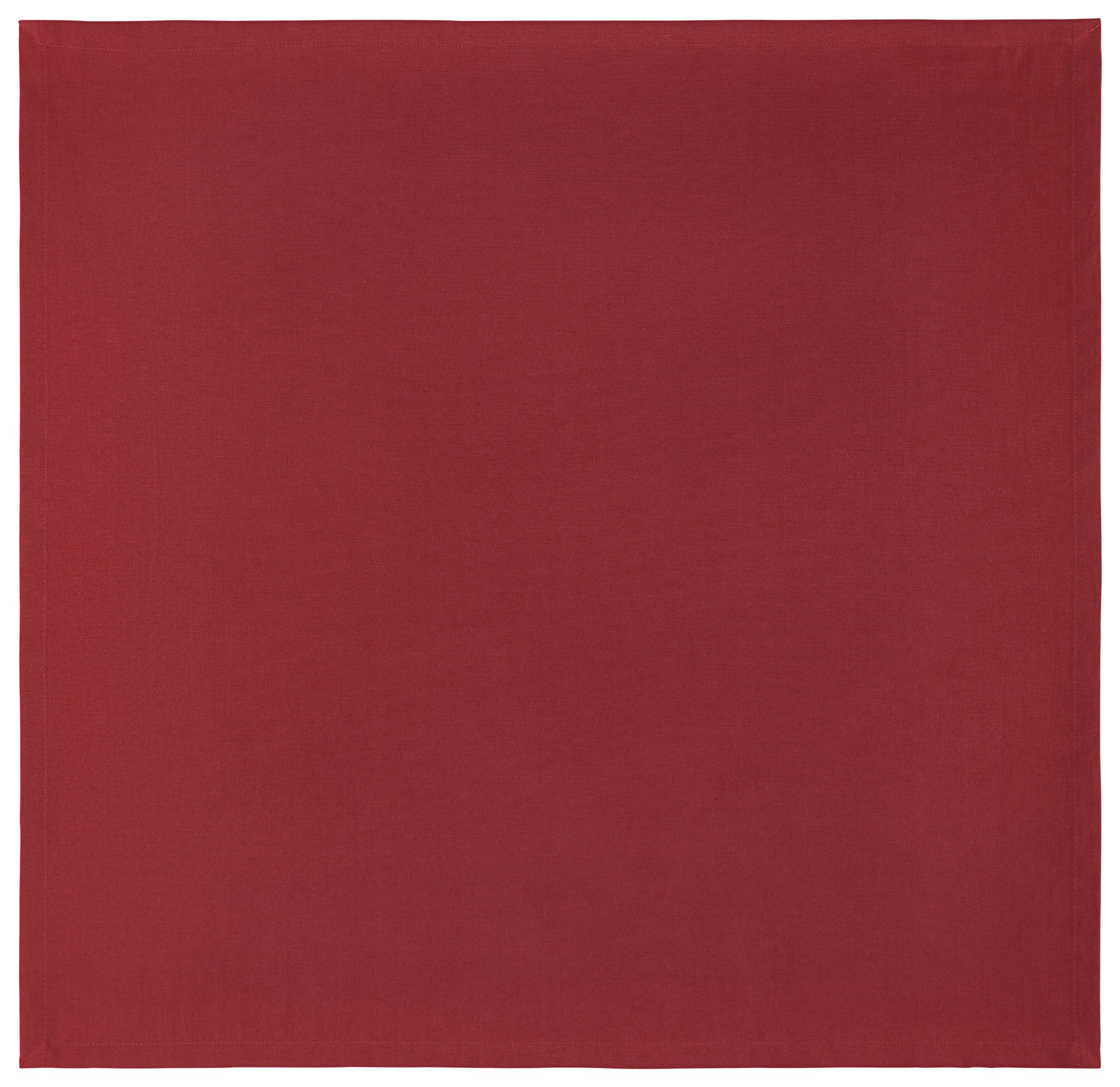 Terítő Steffi 80/80cm - Piros, Textil (80/80cm) - Mary's
