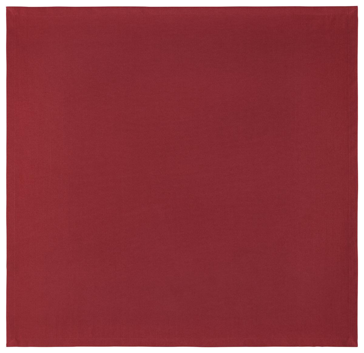 Terítő Steffi 80/80cm - piros, textil (80/80cm) - Mary's
