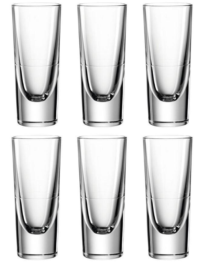 KOMPLET SZKŁA STOŁOWEGO 043406 - przejrzysty, Basics, szkło (6/14.3/6cm) - Leonardo