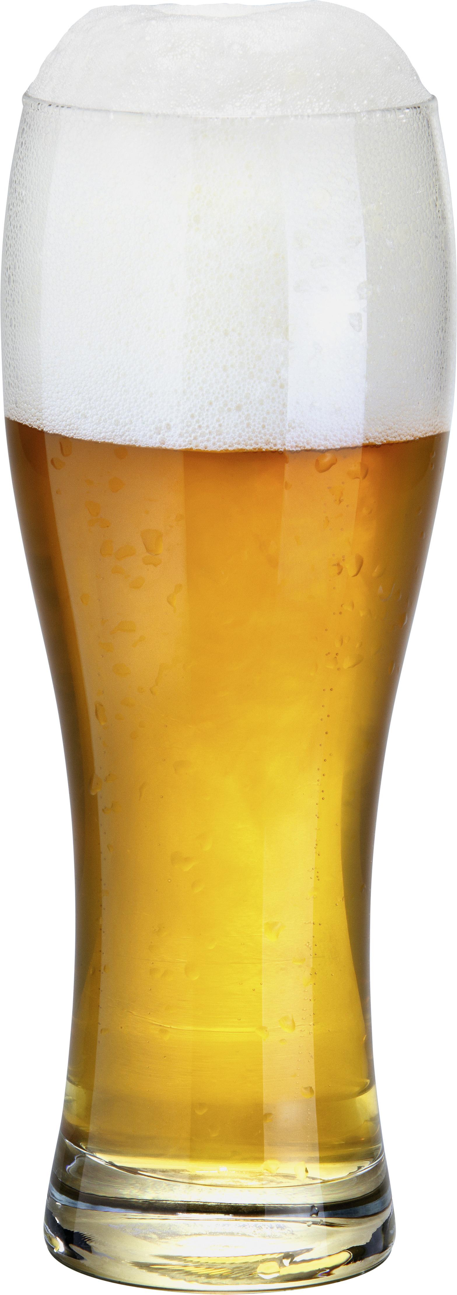 Pahar pentru bere din grâu 4343 - clar, sticlă (7,5/22/7,5cm)