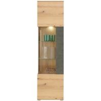 Vitrină LIMIT - Modern, sticlă/material pe bază de lemn (52/201/40cm) - Modern Living