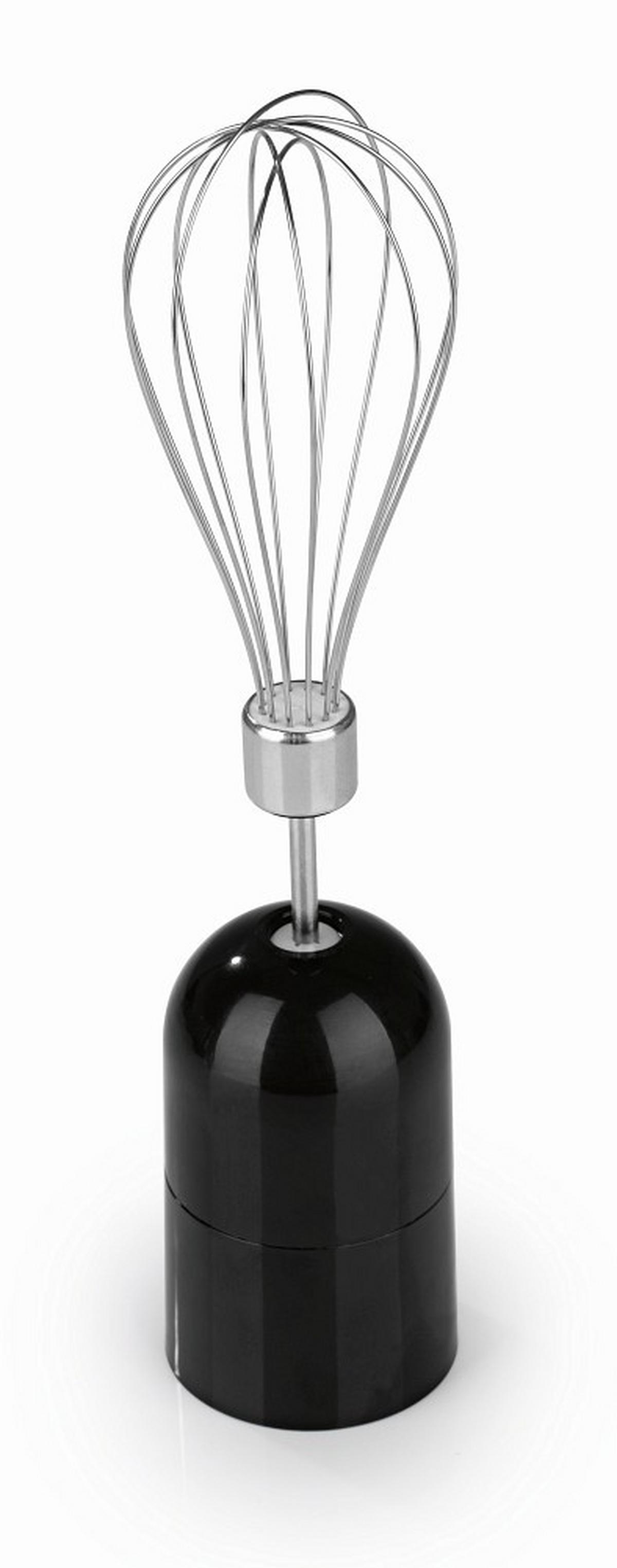 BLENDER RĘCZNY - ZESTAW 13699 - kolor stalowy/czarny, Basics, tworzywo sztuczne/metal (35/5/5cm) - KOCHWERK