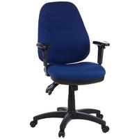 Pisarniški Stol Zenit Pro, Temno Modra - modra/črna, Basics, umetna masa/tekstil (58/121/46cm) - MID.YOU