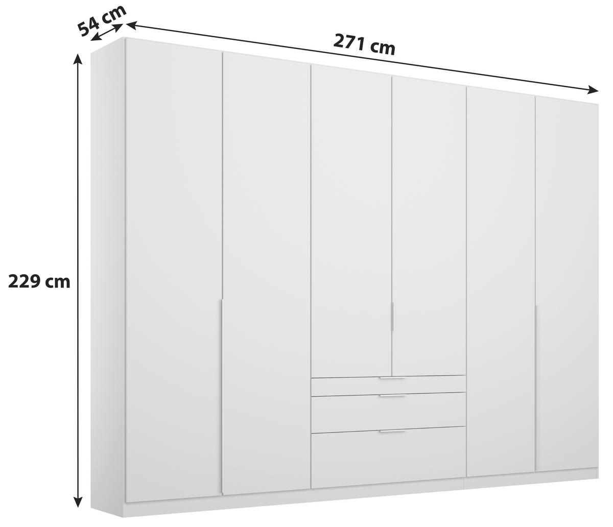 DULAP USI ROTATIVE ALABAMA - gri deschis, Modern, material pe bază de lemn (271/229/54cm) - Modern Living
