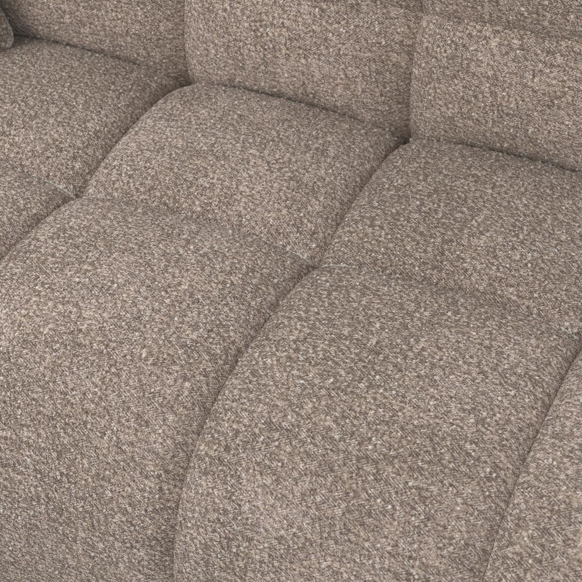 CANAPEA MARIE - maro/culoare natur, Modern, lemn/textil (230/88/77cm) - Bessagi Home