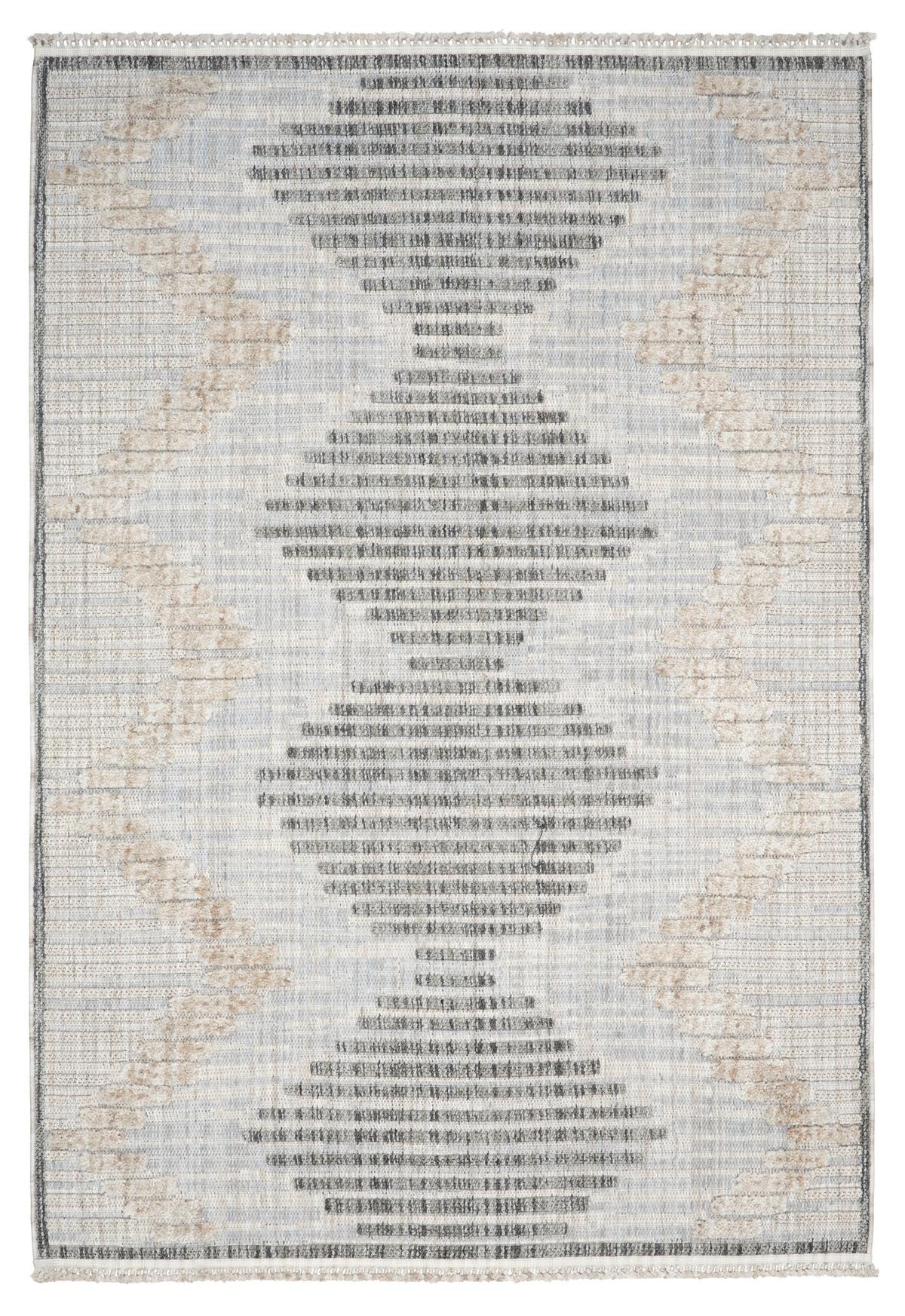 Flachwebteppich Valencia in Beige ca. 160x230cm - Beige, Modern, Textil (160/230cm) - Mömax