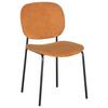 Stuhl Ira in Gelb - Gelb/Schwarz, MODERN, Holz/Textil (47/83/53cm) - Mömax